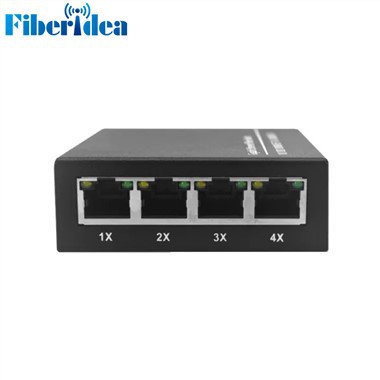 4 porta Media Converter